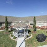 aster place courtyard with gazebo aster place courtyard with gazebo